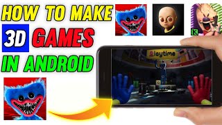 How to make Horror games in android || how to make android games || how to create games in android screenshot 3