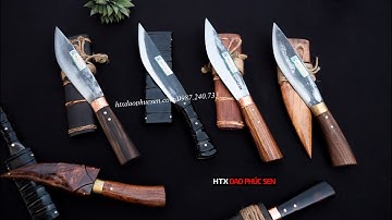 DAO PHÚC SEN, CÁC MẪU DAO MÈO   20CM  _ HÀNG CHUẨN CỦA HTX DAO PHÚC SEN