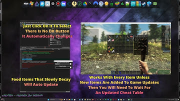 Subsistence Cheats Using Cheat Engine (2025)