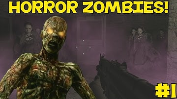 "BURIED WITCHES IN ZOMBIE HOSPITAL!" (HORROR!)  - Custom Zombies "PSYCHIATRIC HOSPITAL" #1