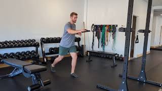 Single Arm Cable Row Bow and Arrow