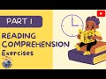 READING COMPREHENSION EXERCISES PART 1