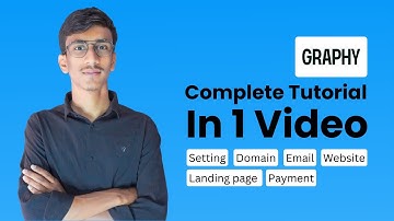 How To Create Website On Graphy Complete Tutorial In 1 Video | Graphy by unacademy tutorial