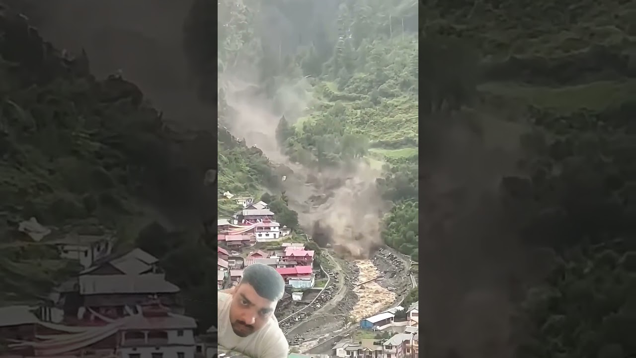 Cloud Burst 😱😱 in Himachal Pradesh Uttarakhand