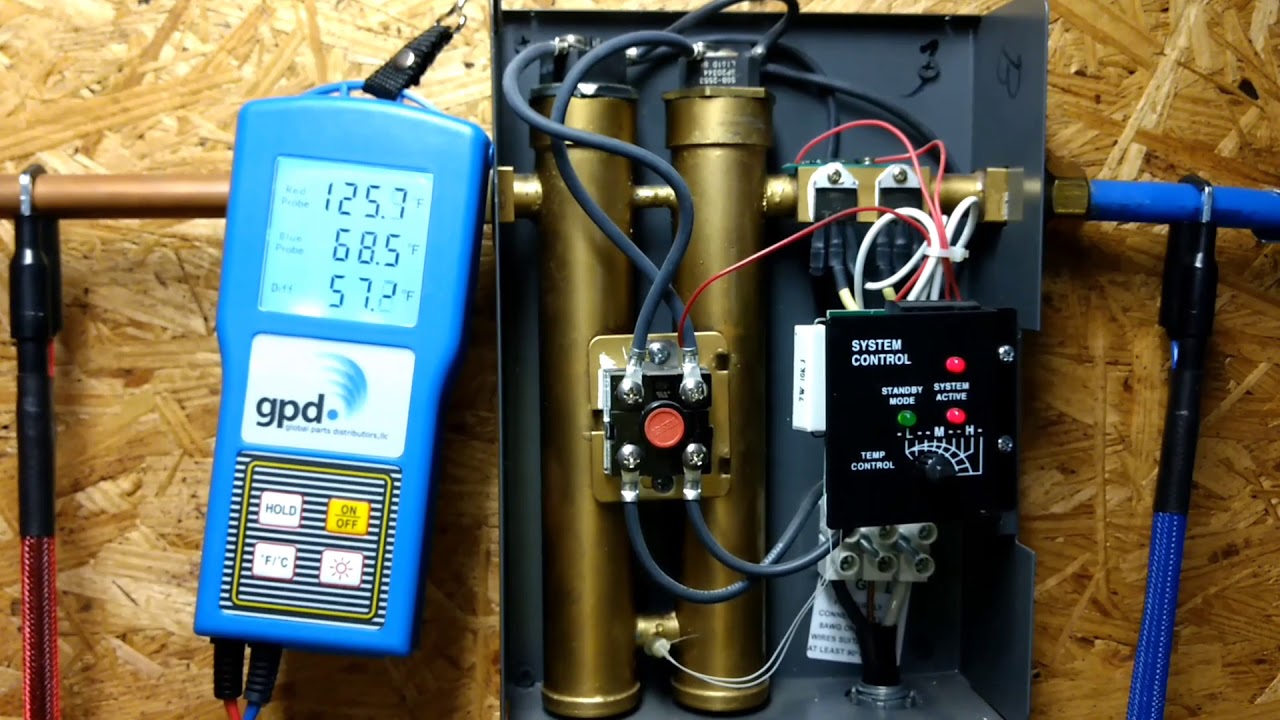 Electric Water Heater Temperature Control Wiring Diagram