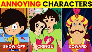 Top 6 Most Annoying Cartoon Characters!