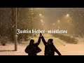 Justin bieber  mistletoe sped up