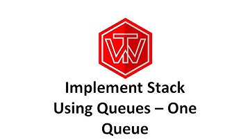 Implement Stack Using Queues | LeetCode 225 (One Queue) | Coding Interview Tutorial