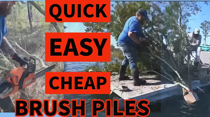 QUICK, EASY GUIDE TO BUILDING A CHEAP BRUSH PILE FOR BASS, CRAPPIE AND BAITFISH