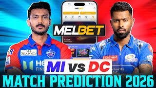 Mi vs Dc  IPL 2026 🔥 Best Cricket Betting App | Today Match Prediction & Winning Tips screenshot 5