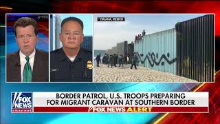 Migrant caravan groups begin arriving at US border