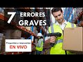 CONTROL DE INVENTARIOS - Los 7 ERRORES GRAVES al manejar tu INVENTARIO