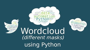 Wordcloud - DIfferent shapes - Python script