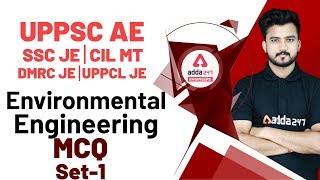 Environmental Engineering MCQ (Set 1) | Civil Engineering | UPPSC AE | GATE | SSC JE | UPPCL JE