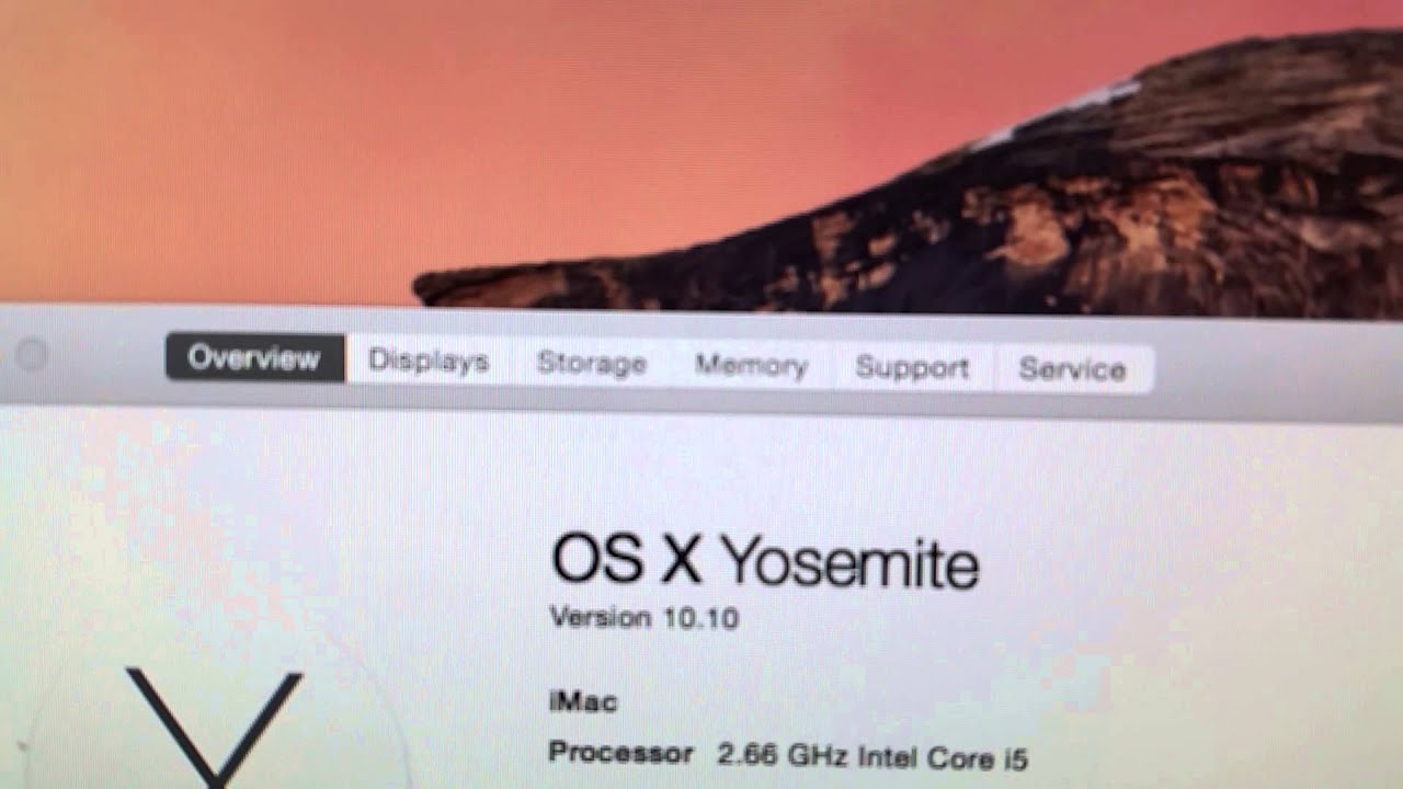iMac 2010 iOS X Yosemite - YouTube