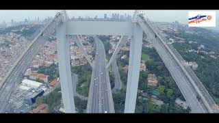 İstanbulun Manzara Boğaz Görüntüsü