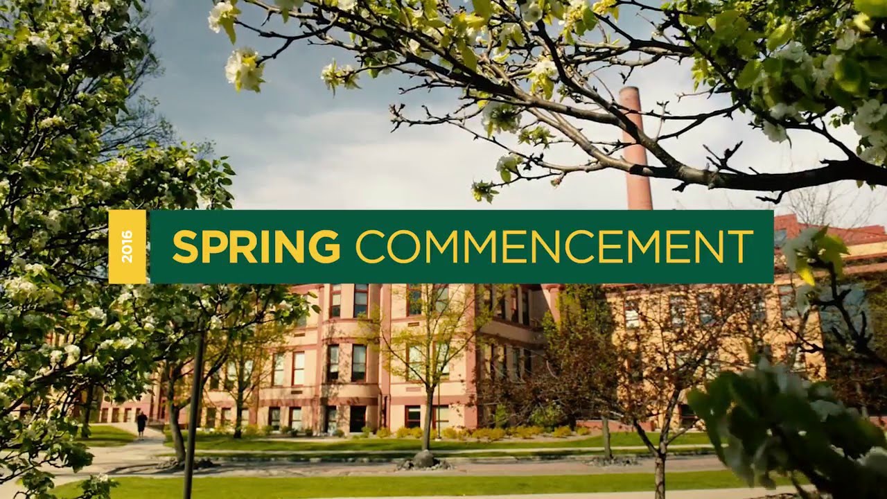 NDSU Spring Commencement Students YouTube