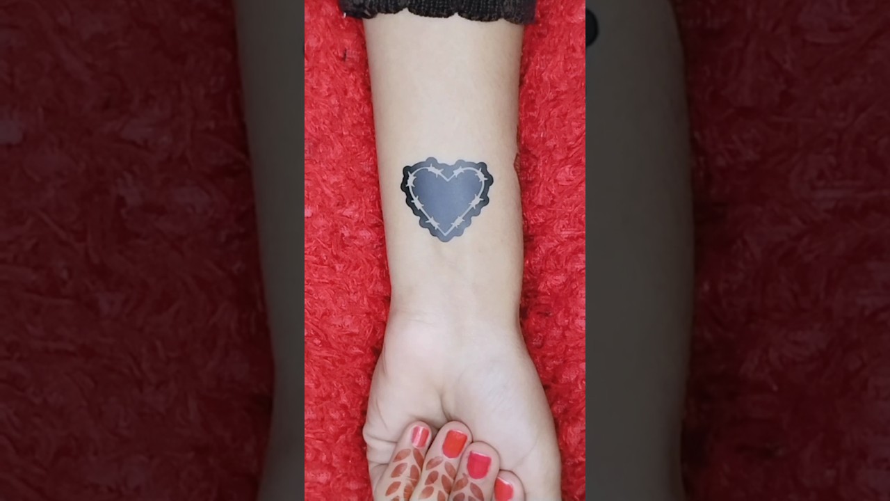 beautiful tattoo sticker design #shorts