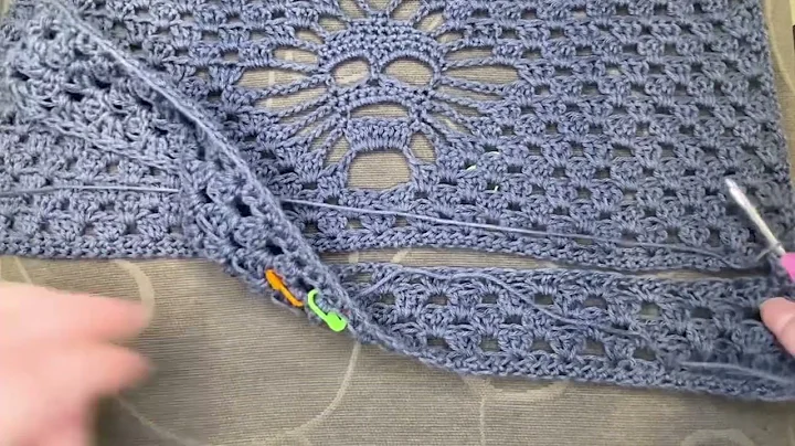 Easy Beginner's Guide to Crochet a Stylish Granny Skull Scarf