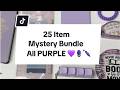 Packing an All Purple Mystery Bundle 💜📚