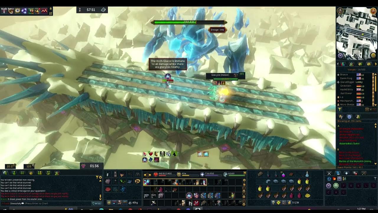 RS3 ArchGlacor HM Mage attempt 2 YouTube