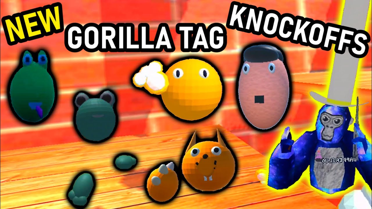 I Played EVERY Gorilla Tag HORROR Knock-Off 