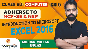 Log in Computer | CH-7 | Internet And E-Mail | Class-5 | Golden Maple Books