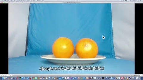 Take 1080p HD Webcam Pictures On The Mac With VLC Tutorial - Free Software Download C920