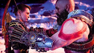 Kratos tells about his past to Atreus || 