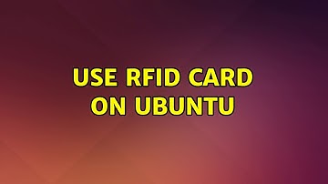 Ubuntu: Use RFID card on Ubuntu