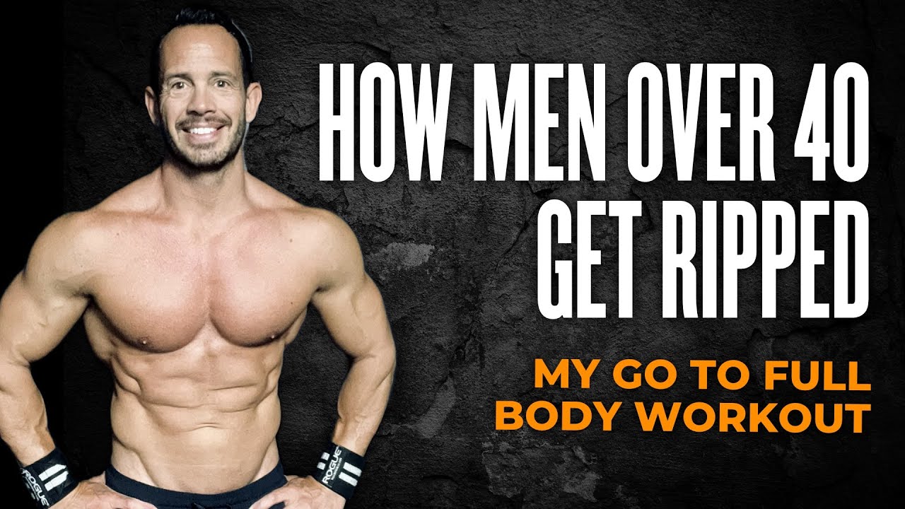 20 Minute Workout To Get Ripped For Men Over 40 - YouTube