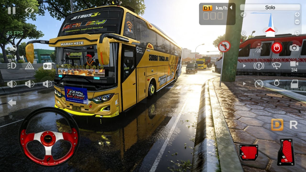 Rombongan Bukber Diantar BUS STJ ke Wonogiri! Nyaris Telat?! 😳 | Bus Simulator Indonesia
