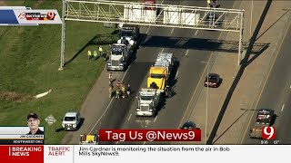 Celebrity Authorities Respond To Semi Crash In SW Oklahoma City Wealth