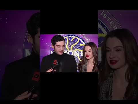 Su Burcu Yazgı Coşkun Ve Burak Deniz Kim Milyoner Olmak İster Yılbaşı Özel çekimine Katıldı