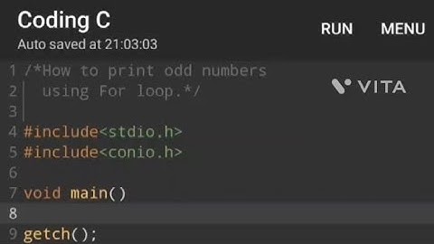 How to print odd numbers || using for loop || in coding C || in C programming languages#coding#code