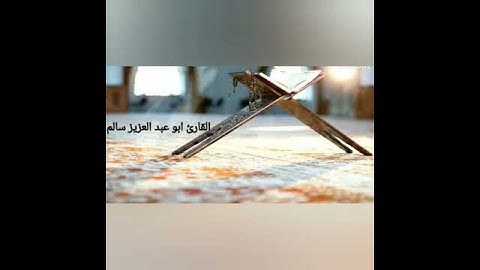 فإذا جاءت الصاخة | ابو عبد العزيز سالم | حالات واتس اب دينية قصيرة مؤثرة قرآن كريم تلاوة خاشعة