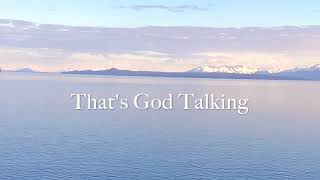 Anthony Nunziata - That's God Talking (Lyric Video)