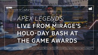 WATCH | Apex Legends Live from Mirage&#39;s Holo Day Bash BTS | The Future of Creative Technology