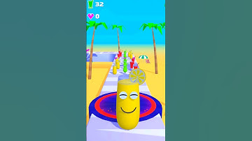 Satisfying Mobile Games 2024 - JUICE RUN 🎮😂#shorts