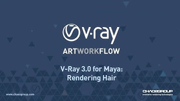 V-Ray 3.0 for Maya - Rendering Hair 한국어 (in Korean)