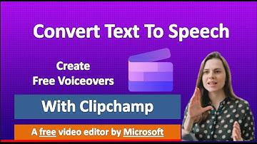 Convert Text To Speech & Create  Voiceover In ClipChamp | Clipchamp Tutorial