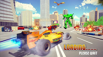 Dragon Robot Car Game - Formula Car Robot Game 3D: Android Games