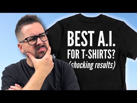 Which A.I. Makes The Best T-Shirt Designs 2025 by Shirt School With Kerry Egeler