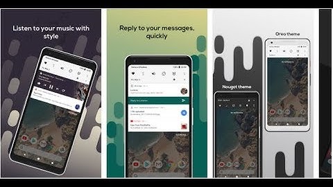 Android 8.0 Oreo Notification Panel For All Android || No Root || 2018 HD