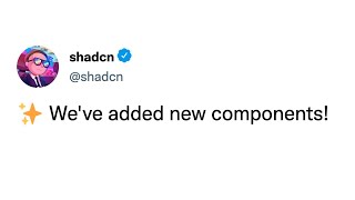 Shadcn UI Library just got even better!