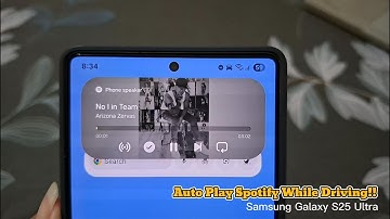 How to Automatically Play Your Spotify Liked Songs in Driving Mode on Samsung Galaxy S25 Ultra