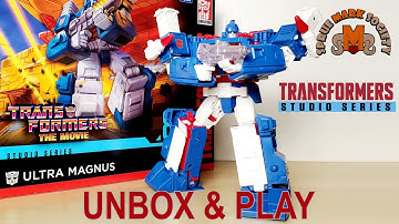 Transformers Studio Series 86 Ultra Magnus Unboxing & Play #transformersstudioseries #transformers