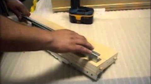 Base Cabinet Part 2 of 2 - Please note there is no sound in this video