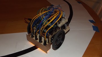Arduino PID vs Bang Bang Control of a Line Following Robot