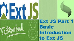 Ext JS Video Tutorials